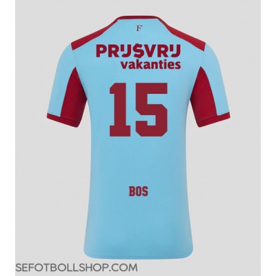 Billiga Feyenoord Jordan Bos #15 Tredje fotbollskläder 2025-26 Kortärmad Billiga Feyenoord Jordan Bos #15 Tredje fotbollskläder 2025-26 Kortärmad